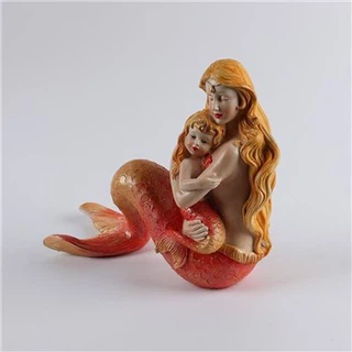 Resin Mermaid Figurine